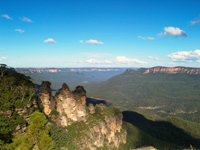 The Three Sisters in the Blue Mountains, Katoomba, Australia