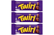 Twirl Chocolate Bar - Cadbury - 39g X 3