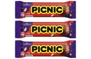 Picnic Chocolate Bar - Cadbury - 46g X 3