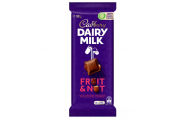 Dairy Milk Fruit & Nut Chocolate Block – Cadbury - 180g