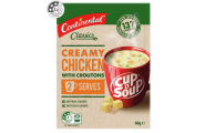 Cup A Soup Creamy Chicken With Croutons - Continental - 60g/ 2 Serves