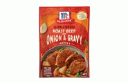 McCormick Slow Cookers Meal Base Roast Beef with Onion & Gravy 40g