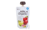 Organic Baby Food, Red & Green Apple, Guava 4 Mths by Heinz, 120g
