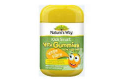 Nature's Way Kids Smart Vita Gummies Vege Fibre 60 Gummies