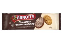Arnott's Chocolate Butternut Snap Biscuits 200g