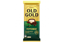 Old Gold Dark Peppermint Chocolate Block  – Cadbury - 180g