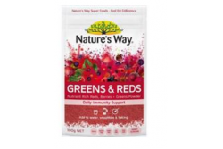 Nature's Way Super Foods Greens Plus Wild Reds 100g