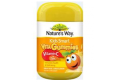 Nature's Way Kids Smart Vita Gummies Vit C + Zinc 110 Pastilles