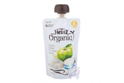 Organic Apple, Creamy Vanilla Rice  Baby Food 6 Mths Plus by Heinz 120g