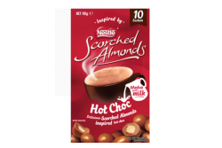 Nestle Scorched Almonds Hot Choc Satchets 185g -10pk