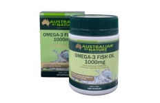 Omega-3 Fish Oil 1000mg – Australian by Nature – 100 Capsules