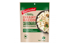 Pasta & Sauce Creamy Bacon Carbonara - Continental - 85g