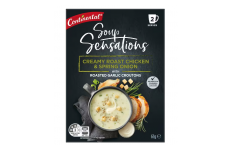 Soup Sensations Creamy Roast Chicken & Spring Onion - Continental - 61g/2 pk