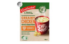 Cup A Soup Creamy Chicken With Croutons - Continental - 60g/ 2 Serves
