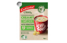 Cup A Soup Creamy Mushroom With Croutons - Continental - 50g/ 2 Serves