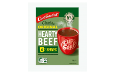 Cup A Soup Classic Hearty Beef - Continental - 55g/ 4 Serves