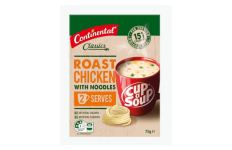 Cup A Soup Classic Roast Chicken With Noodles - Continental - 75g/ 2 Serves