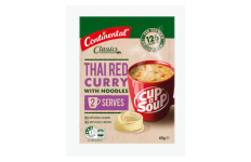 Cup A Soup Classic Thai Red Curry With Noodles - Continental - 60g/ 2 Serves