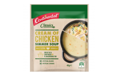 Simmer Soup Classic Cream of Chicken - Continental - 45g