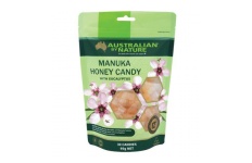 Manuka Honey Candy 12+- MGO400 with Eucalyptus- Australian By Nature- 30 Candies/Pack