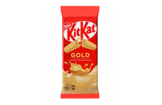 KitKat Gold Caramelised White Chocolate Block - Nestle - 160g