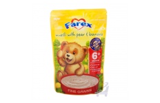 Baby Museli with Pear & Banana 6mths+ by Farex, 125g