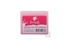 Goat Milk, Rose Geranium Soap by The Goatsmilk Company 100g