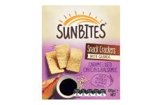 Snack Cracker With Quinoa, Caramelised Onion & Balsamic- Sunbites- 120g